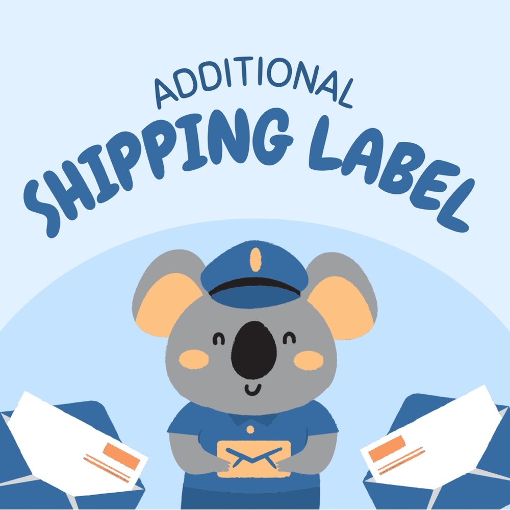 Additional shipping label